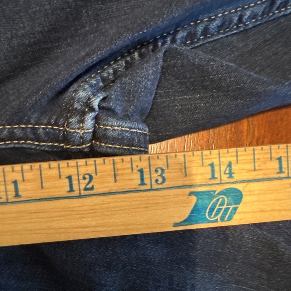 Calvin Klein Jeans Women's 29 Skinny Legging Blue Stretch Button‎ Fly Denim - Picture 4 of 7